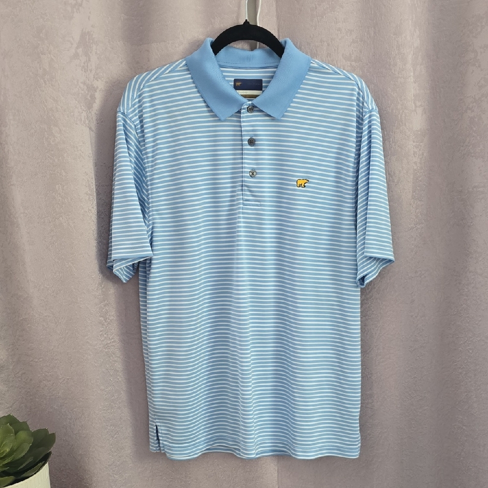 Jack Nicklaus Golden Bear StayDri Golf Polo, Size Large - Picture 2 of 5